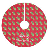 Jupon De Sapin En Polyester Brossé Parc vert tropical Thunder_Cove (Devant)