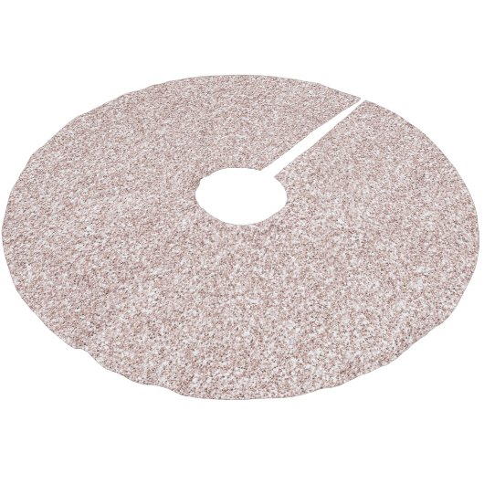 Jupon De Sapin En Polyester Brossé Parties scintillant rose brillante        (Angle)