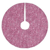 Jupon De Sapin En Polyester Brossé Parties scintillant rose Glitz (Devant)