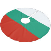 Jupon De Sapin En Polyester Brossé pavillon de la Bulgarie (Angle)