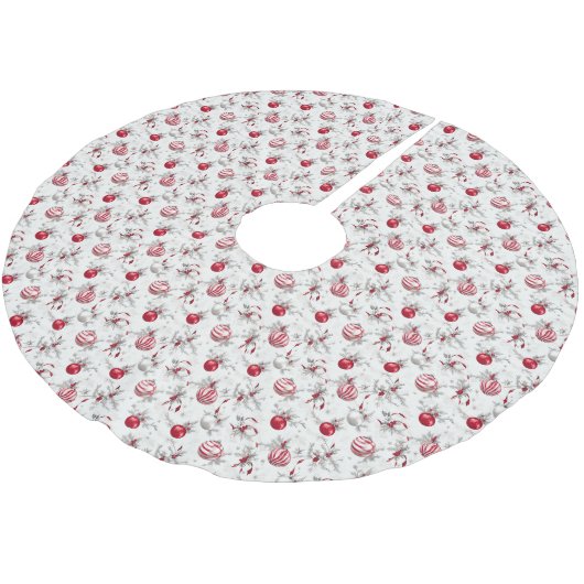 Jupon De Sapin En Polyester Brossé Pepperment Pepice Tree Jupe (Angle)