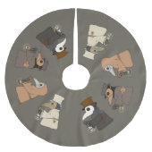 Jupon De Sapin En Polyester Brossé Peste Doctor Tree Jupe (Devant)