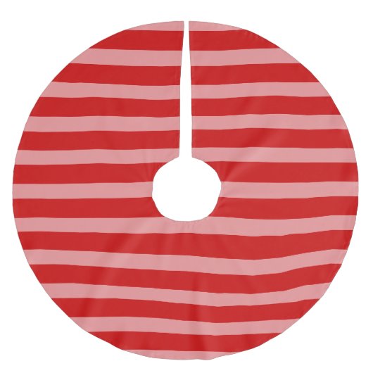 Jupon De Sapin En Polyester Brossé Pink Red (Devant)