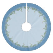Jupon De Sapin En Polyester Brossé Poisson Art déco (Devant)