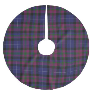 Jupon De Sapin En Polyester Brossé Pride of Scotland Tartan Plaid Tree Jupe