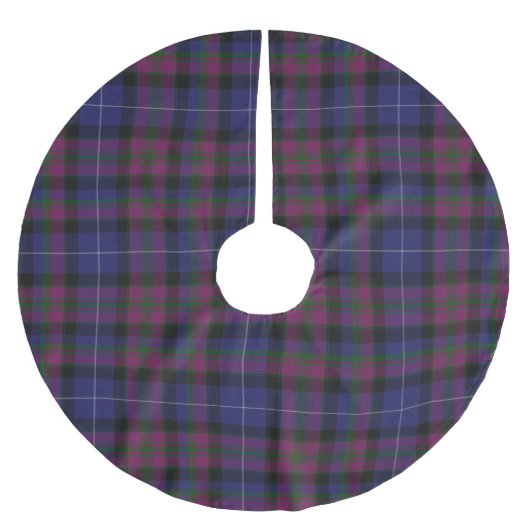 Jupon De Sapin En Polyester Brossé Pride of Scotland Tartan Plaid Tree Jupe (Devant)