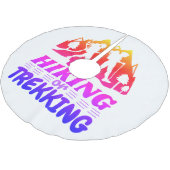 Jupon De Sapin En Polyester Brossé Randonnée ou trekking (Angle)