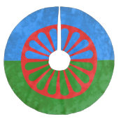 Jupon De Sapin En Polyester Brossé Romani (Devant)