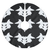 Jupon De Sapin En Polyester Brossé Rorschach Inkblot (Devant)