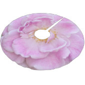 Jupon De Sapin En Polyester Brossé Rose (Angle)