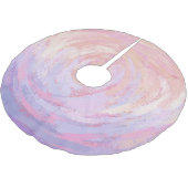 Jupon De Sapin En Polyester Brossé Rose et puant (Angle)