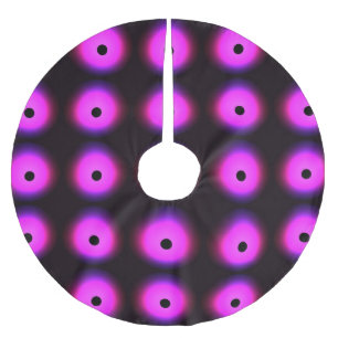 Jupon De Sapin En Polyester Brossé Rose foncé Abstrait : brillant sans joint