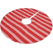 Jupon De Sapin En Polyester Brossé Rose Rouge (Angle)