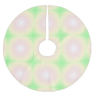 Jupon De Sapin En Polyester Brossé Rose vert pâle Blanc 3D Optique Motif dégradé