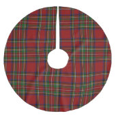 Jupon De Sapin En Polyester Brossé Royal Stewart Tartan Plaid traditionnel (Devant)