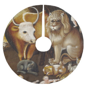 Jupon De Sapin En Polyester Brossé Royaume pacifique Biche animal classique