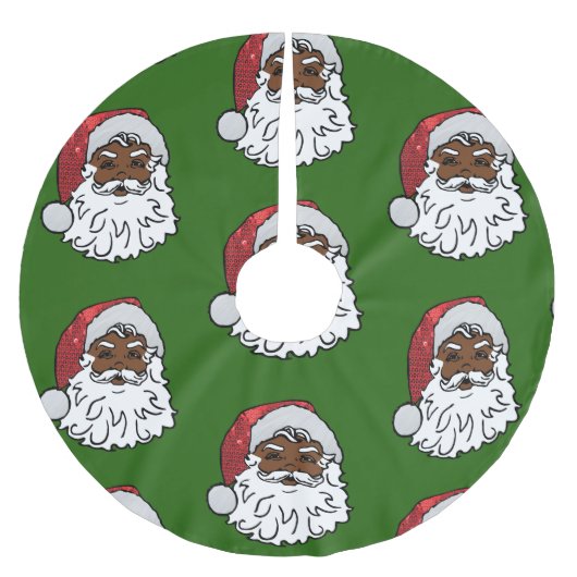 Jupon De Sapin En Polyester Brossé sainteté noire (Devant)