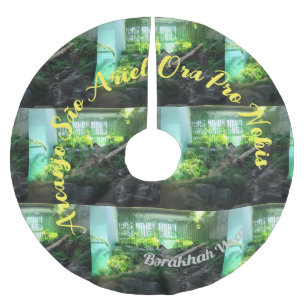 Jupon De Sapin En Polyester Brossé São Ariel PANDA Saio de arvore