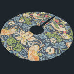 Jupon De Sapin En Polyester Brossé Schéma floral William Morris Strawberry Thief<br><div class="desc">Schéma floral William Morris Strawberry Thief</div>