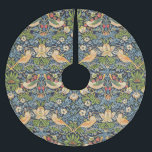 Jupon De Sapin En Polyester Brossé Schéma floral William Morris Strawberry Thief<br><div class="desc">Schéma floral William Morris Strawberry Thief</div>