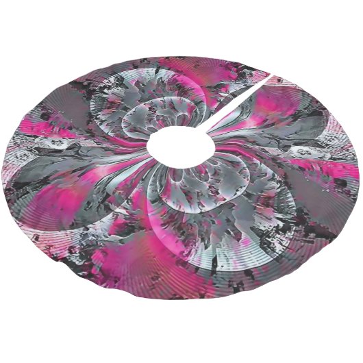 Jupon De Sapin En Polyester Brossé Signaux mixtes (Angle)