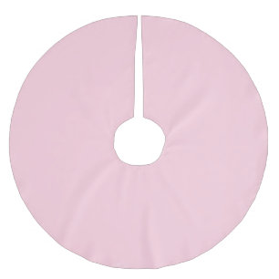 Jupon De Sapin En Polyester Brossé simple minimal couleur pastel personnalisé th