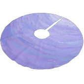 Jupon De Sapin En Polyester Brossé Soleil pourpre (Angle)