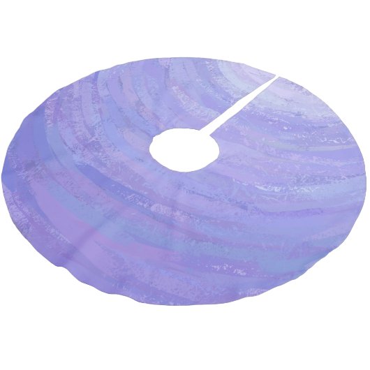 Jupon De Sapin En Polyester Brossé Soleil pourpre (Angle)