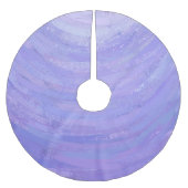 Jupon De Sapin En Polyester Brossé Soleil pourpre (Devant)