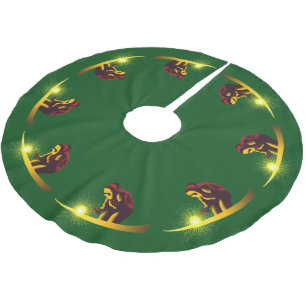 Jupon De Sapin En Polyester Brossé Soudage