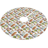 Jupon De Sapin En Polyester Brossé Spanakopita Moussaka Baklava (Angle)