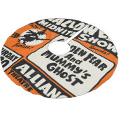 Jupon De Sapin En Polyester Brossé Spectacle du Midnite d'Halloween (Angle)