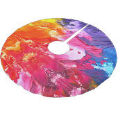 Jupon De Sapin En Polyester Brossé Splash (Angle)