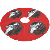 Jupon De Sapin En Polyester Brossé st nick krampus (Angle)