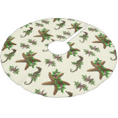Jupon De Sapin En Polyester Brossé Starfish Sea Hors Noël Motif (Angle)