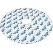 Jupon De Sapin En Polyester Brossé Statue de la liberté (Angle)