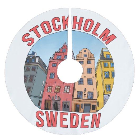 Jupon De Sapin En Polyester Brossé Stockholm Suède (Devant)