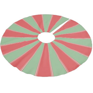 Jupon De Sapin En Polyester Brossé Style rétro Motif moderne Sunburst du milieu du si