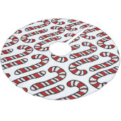 Jupon De Sapin En Polyester Brossé Sucres de canne (Angle)