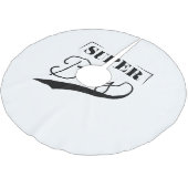 Jupon De Sapin En Polyester Brossé Super Boy (Angle)