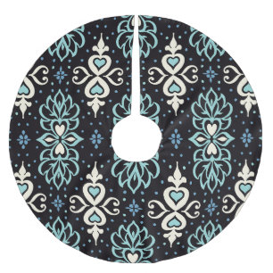 Jupon De Sapin En Polyester Brossé Talavera Azulejos mosaïque marocaine