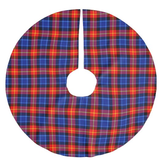 Jupon De Sapin En Polyester Brossé Tapis de Noël d'Anstruther (Devant)