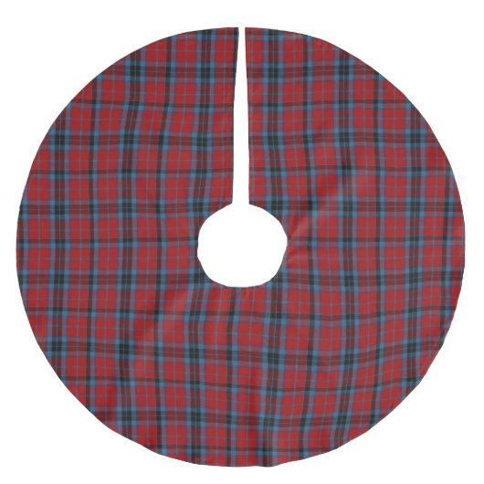 Jupon De Sapin En Polyester Brossé Tartan Clan MacTavish (Devant)