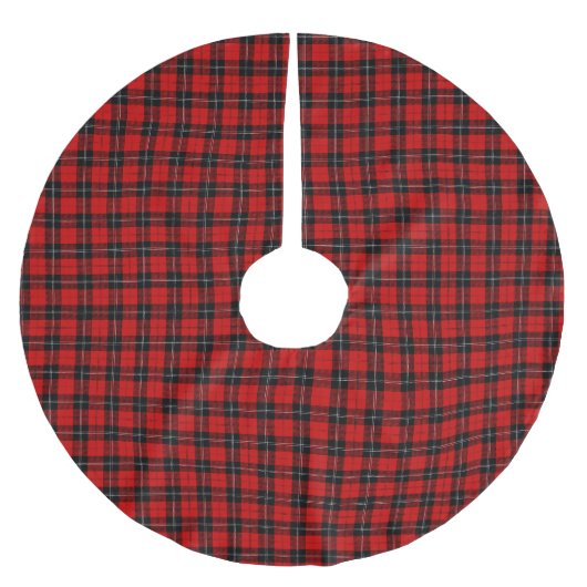 Jupon De Sapin En Polyester Brossé Tartan Clan Ramsay (Devant)