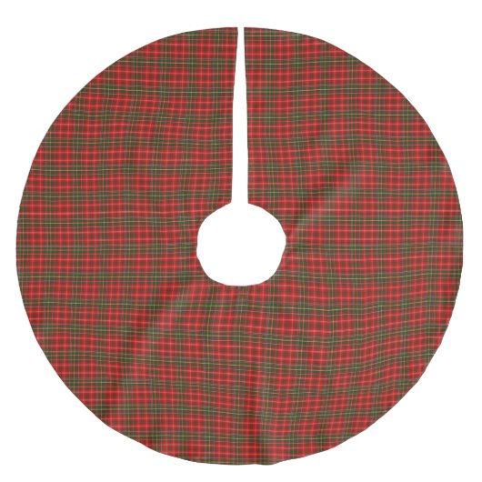 Jupon De Sapin En Polyester Brossé Tartan de MacDougall de clan (Devant)