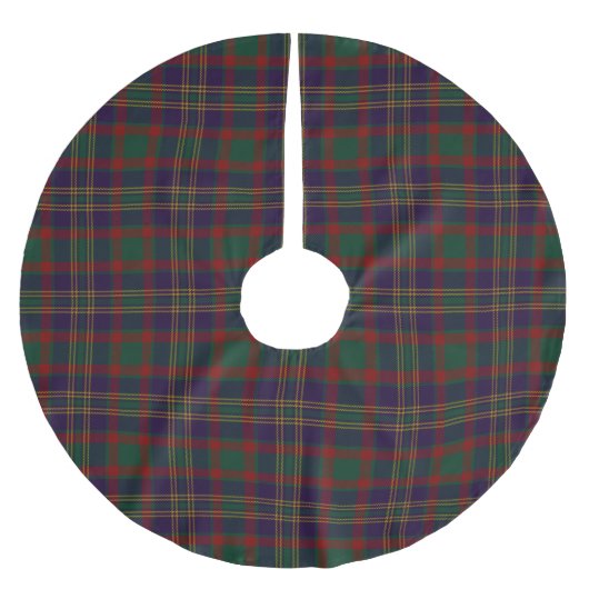 Jupon De Sapin En Polyester Brossé Tartan d'Irlandais du comté de liège (Devant)