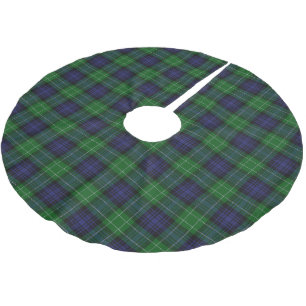 Jupon De Sapin En Polyester Brossé Tartan du Clan Écossais Abercrombie