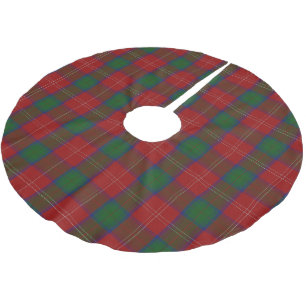 Jupon De Sapin En Polyester Brossé Tartan écossais de Chisholm de clan