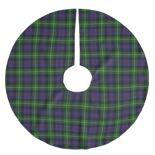 Jupon De Sapin En Polyester Brossé Tartan écossais de Farquharson de clan (Devant)