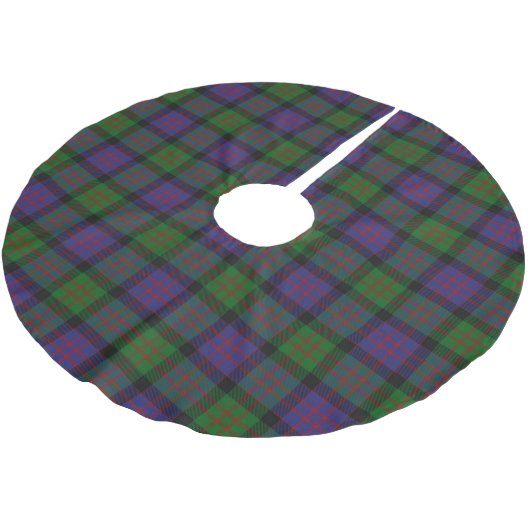 Jupon De Sapin En Polyester Brossé Tartan écossais de MacDonald Donald de clan (Angle)